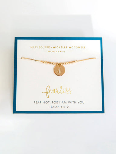 Michelle McDowell Fearless Bracelet- Gold