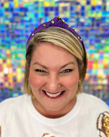 Michelle McDowell Krista Headband - Purple