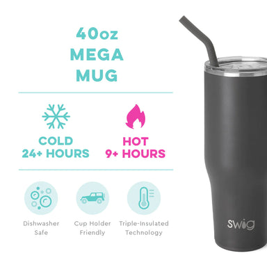 Swig 40oz Mega Mug - Grey