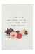 Mud Pie Mad House Mom Floral Dish Towel