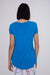 Longline Deep V-Neck Pocket Shirt - Turquoise
