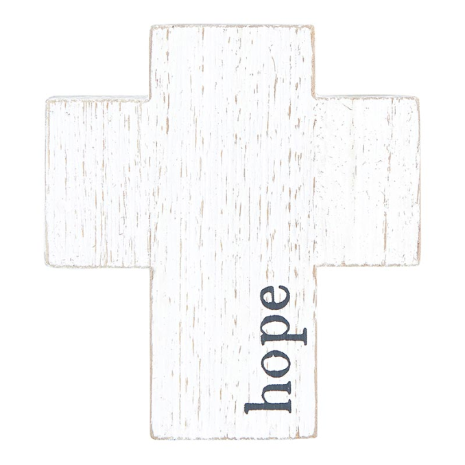 Wood Cross - Hope