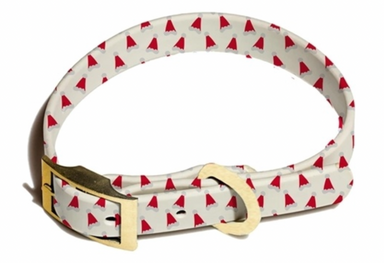 Mary Square Small Dog Collar - Santa Hats