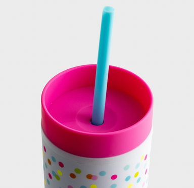 DaySpring All She Wrote Notes 16oz Tumbler - Cue the Confetti
