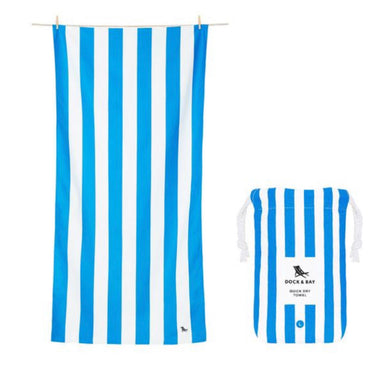 Dock & Bay Beach Towel - Bondi Blue