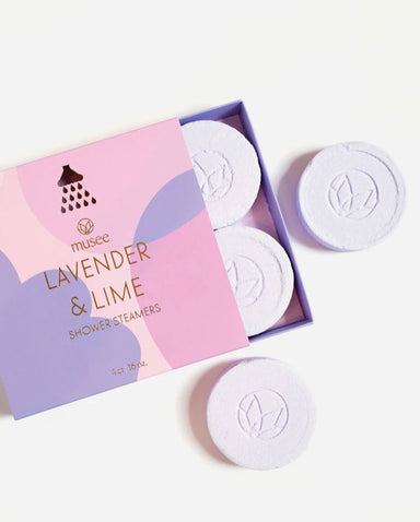 Musee Shower Steamers-Lavender & Lime