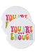Mary Square Car Coaster - You Are Enough
