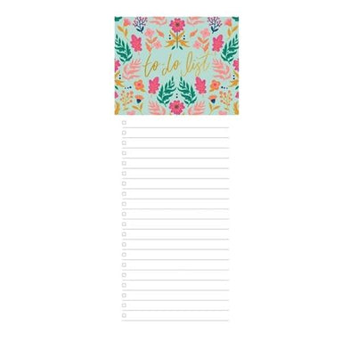 Mary Square Magnetic Notepad - Wild Flower Checklist