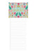 Mary Square Magnetic Notepad - Wild Flower Checklist