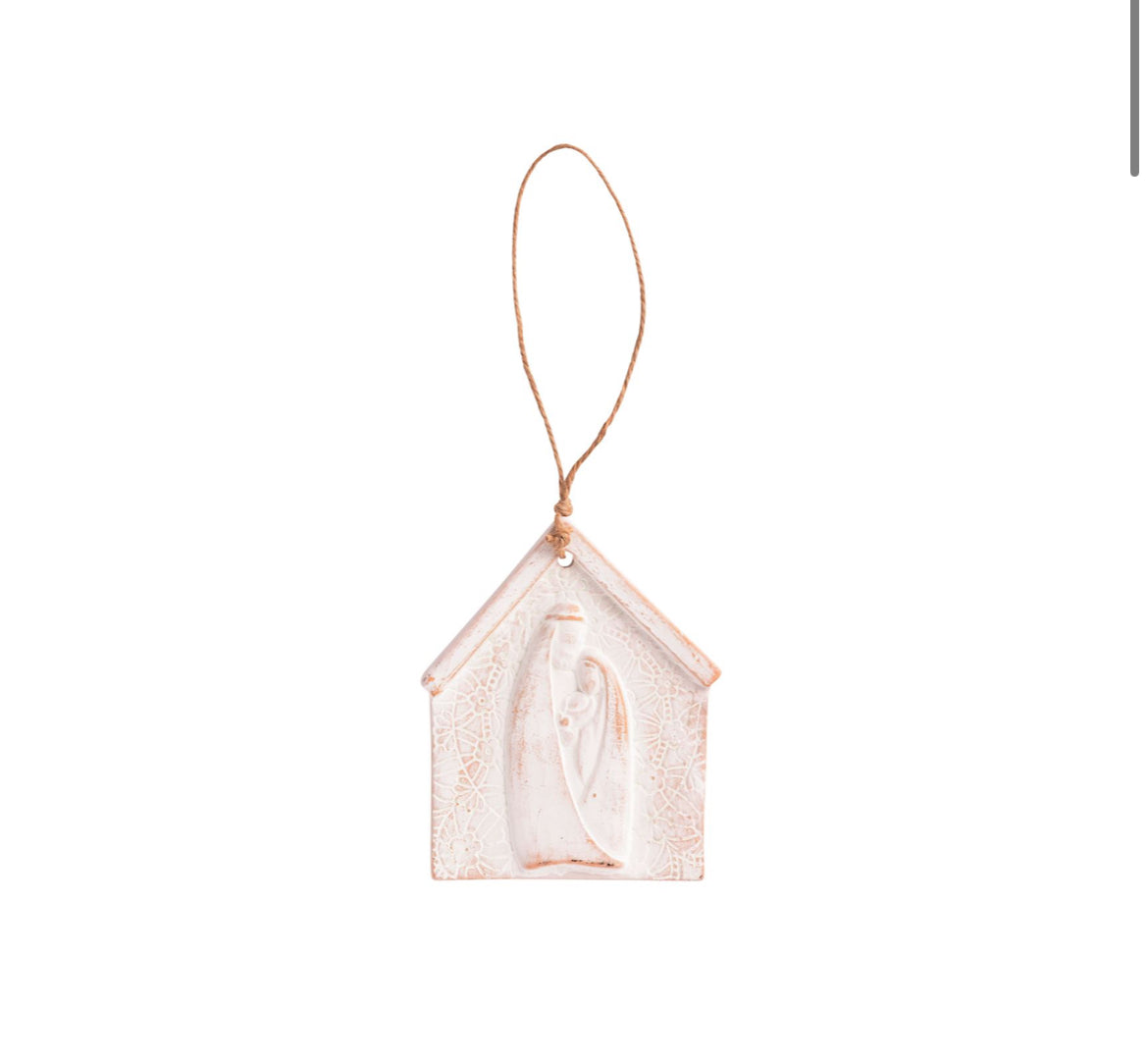 Lace Ornament- Family Embrace