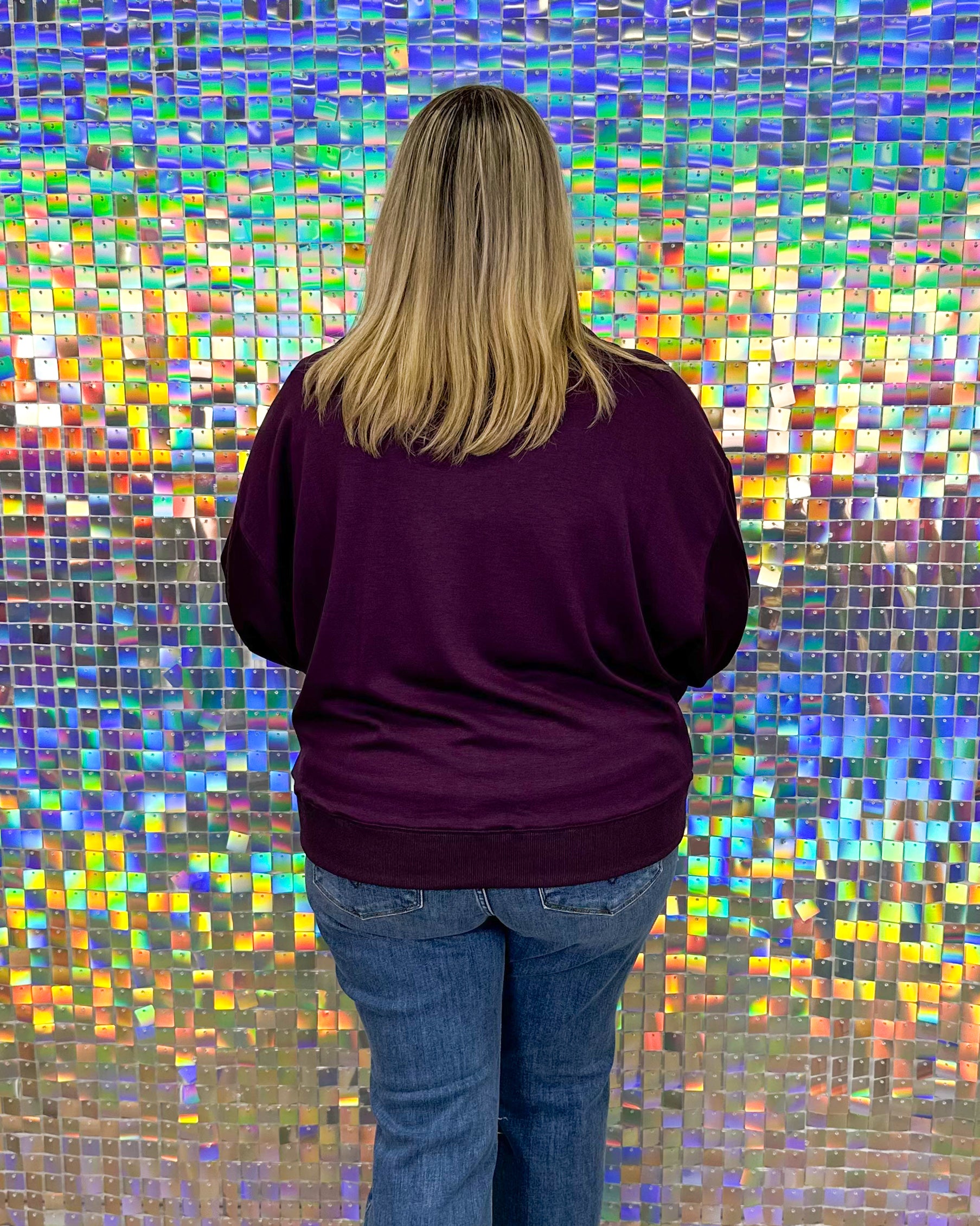 Brynn Sweatshirt - Plum