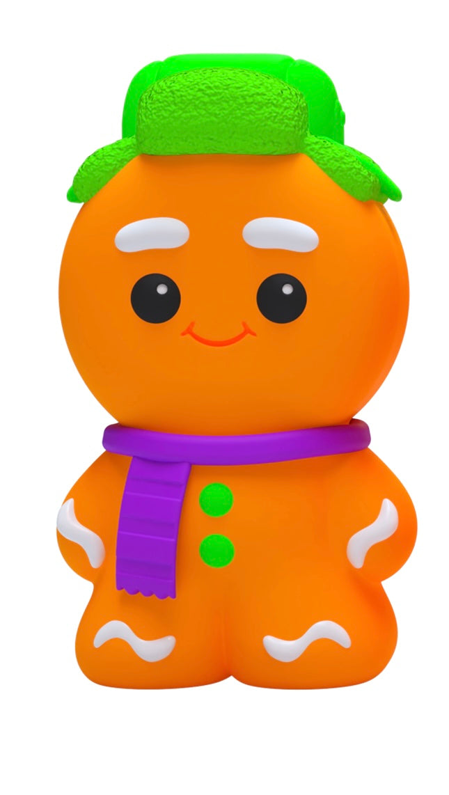 Squishmas Nee-Doh Ginger Glow Man