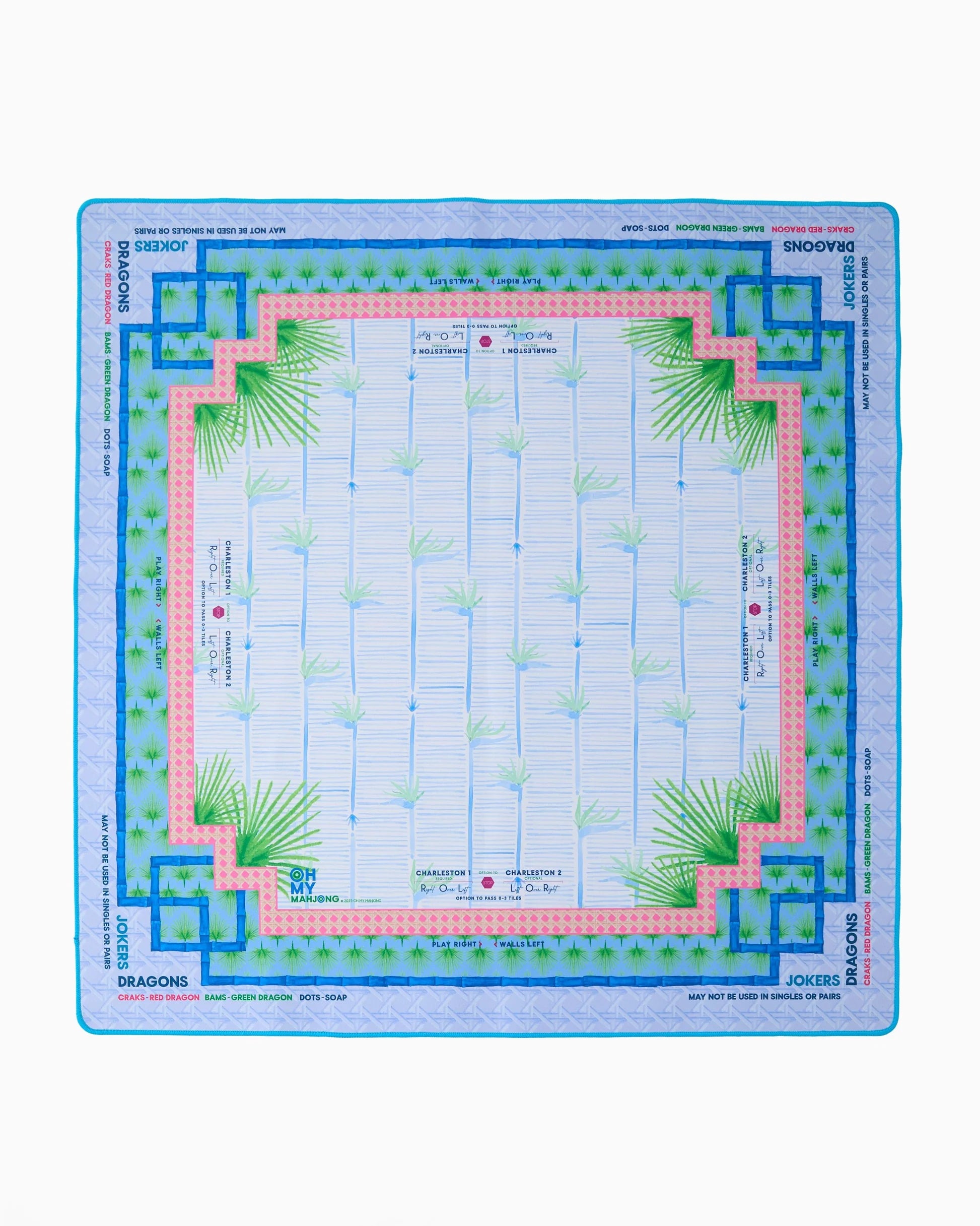 Palm Paradise Mahjong Mat