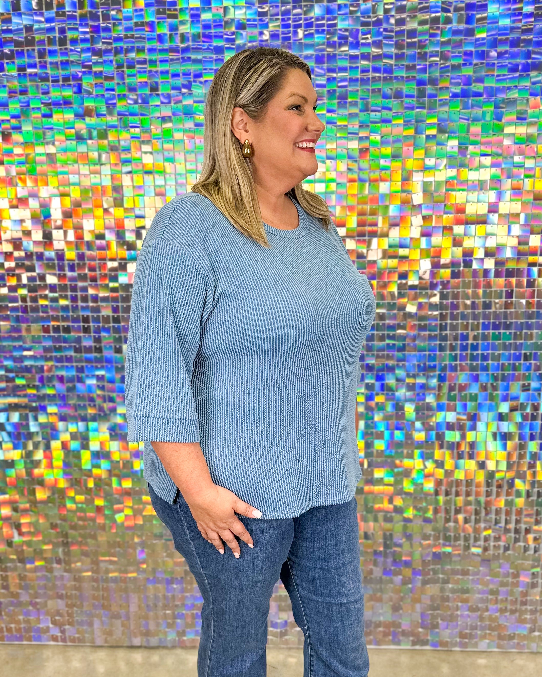 Brittany Top - Classic Blue