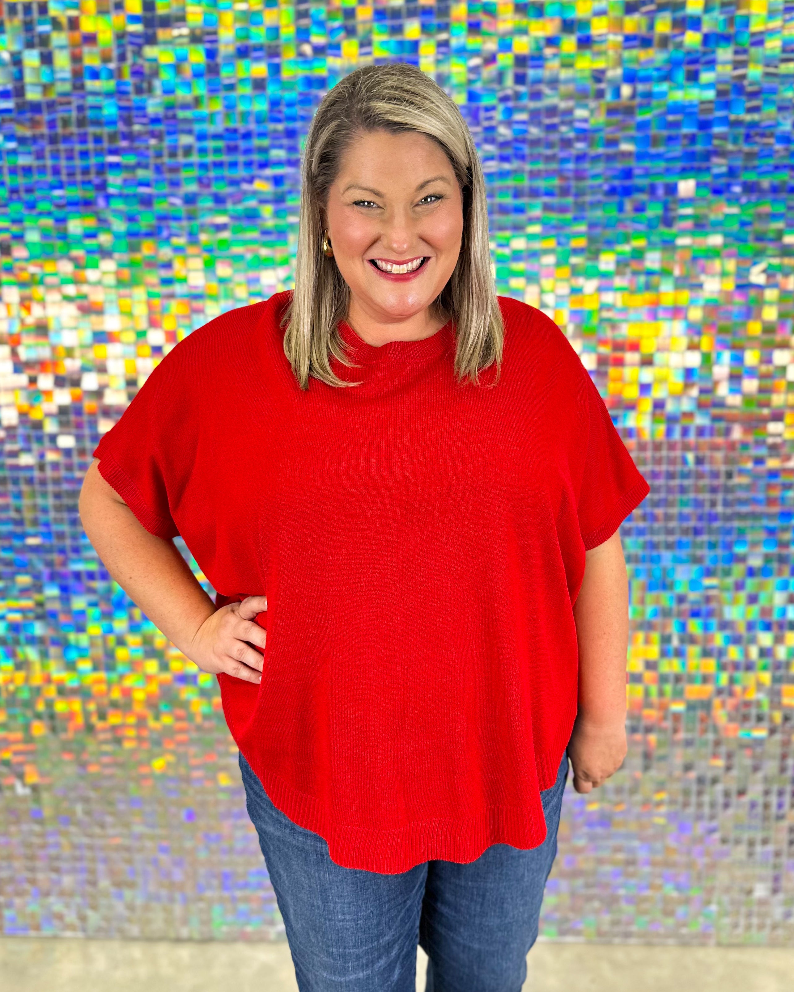 Catherine Sweater - Red