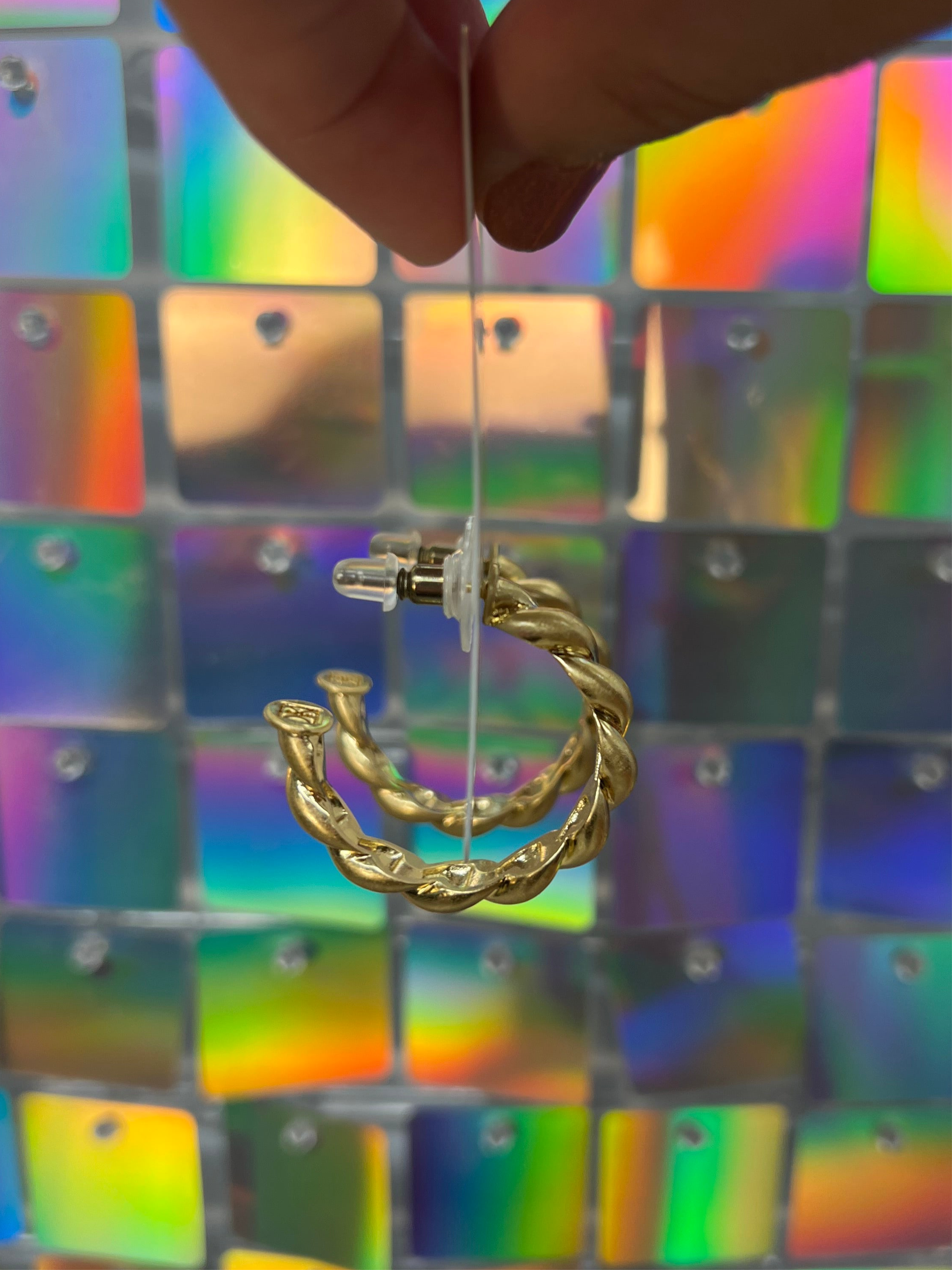 Everly Earrings Gold - Medium