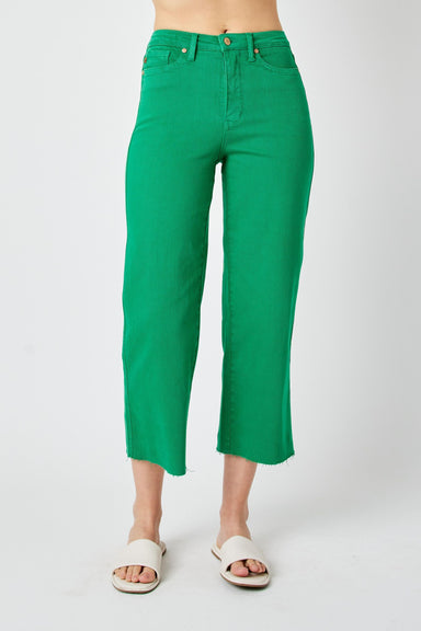 Gianna Pants - Forest Green, Mature Women's Clothing