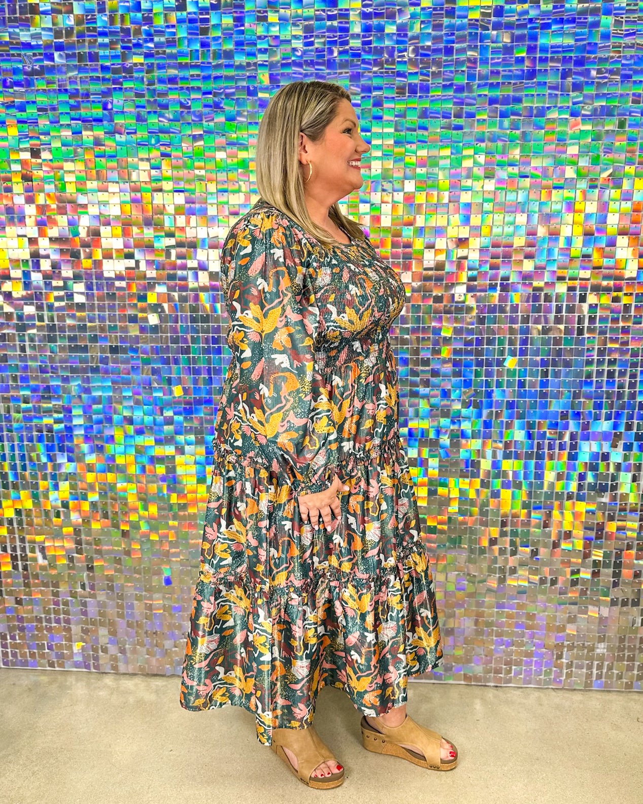 Shaffer Maxi Dress - Blue