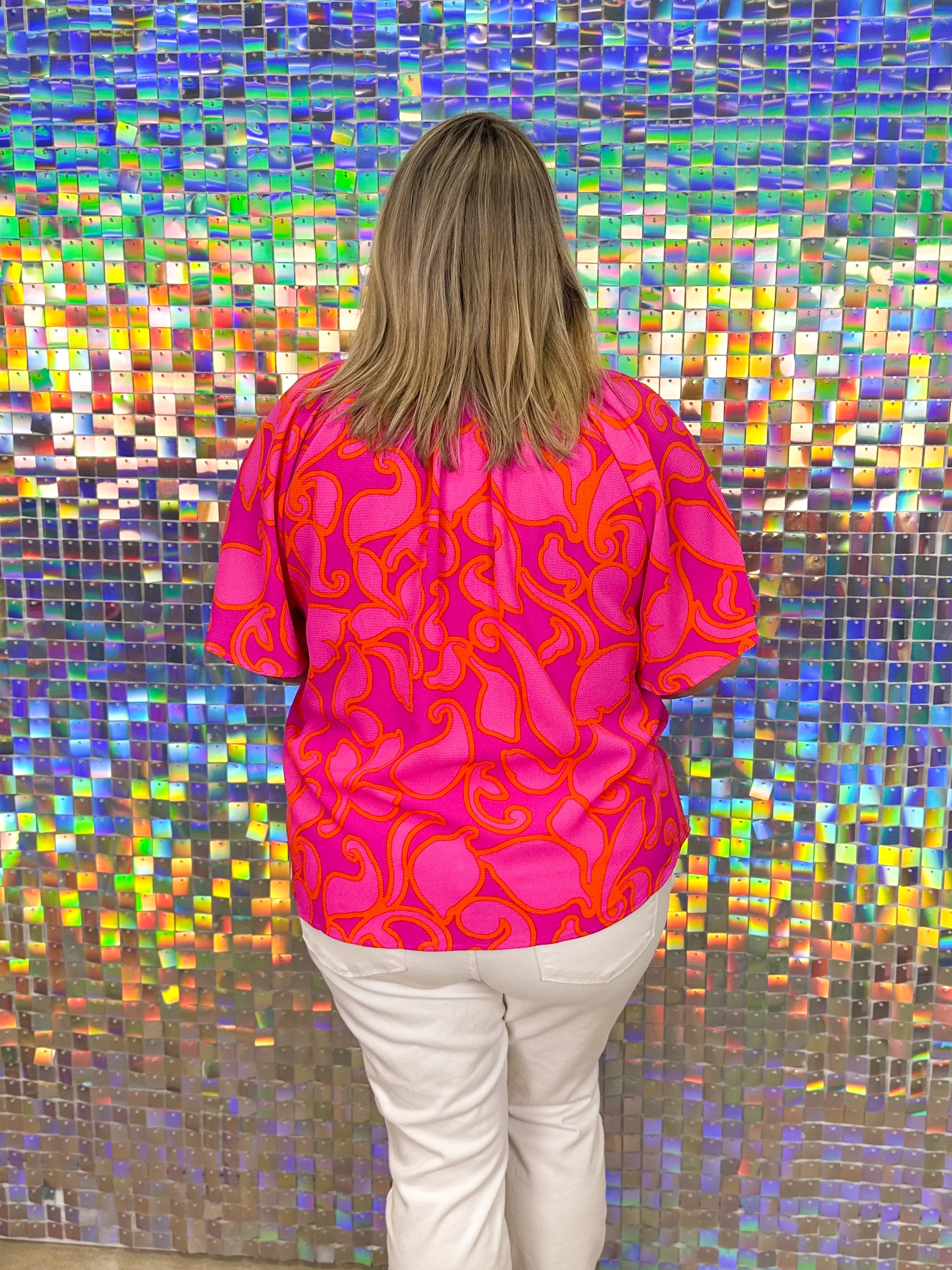 FINAL SALE Inara Top - Magenta