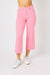 Judy Blue Up Stream Tummy Control Wide Leg Crop Jeans - Pink, wide leg, cropped, petite, plus size, 