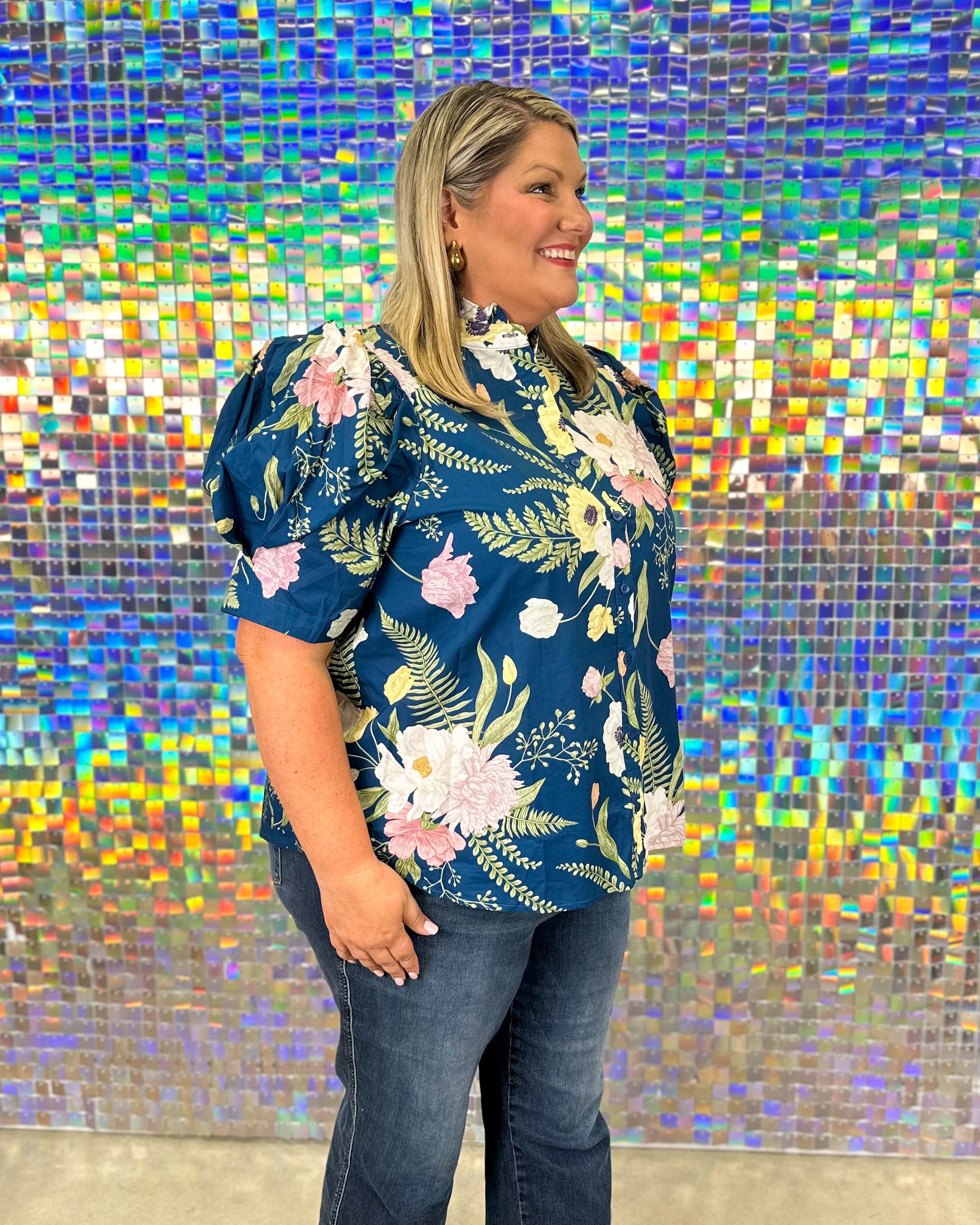 Alexandra Top - Teal