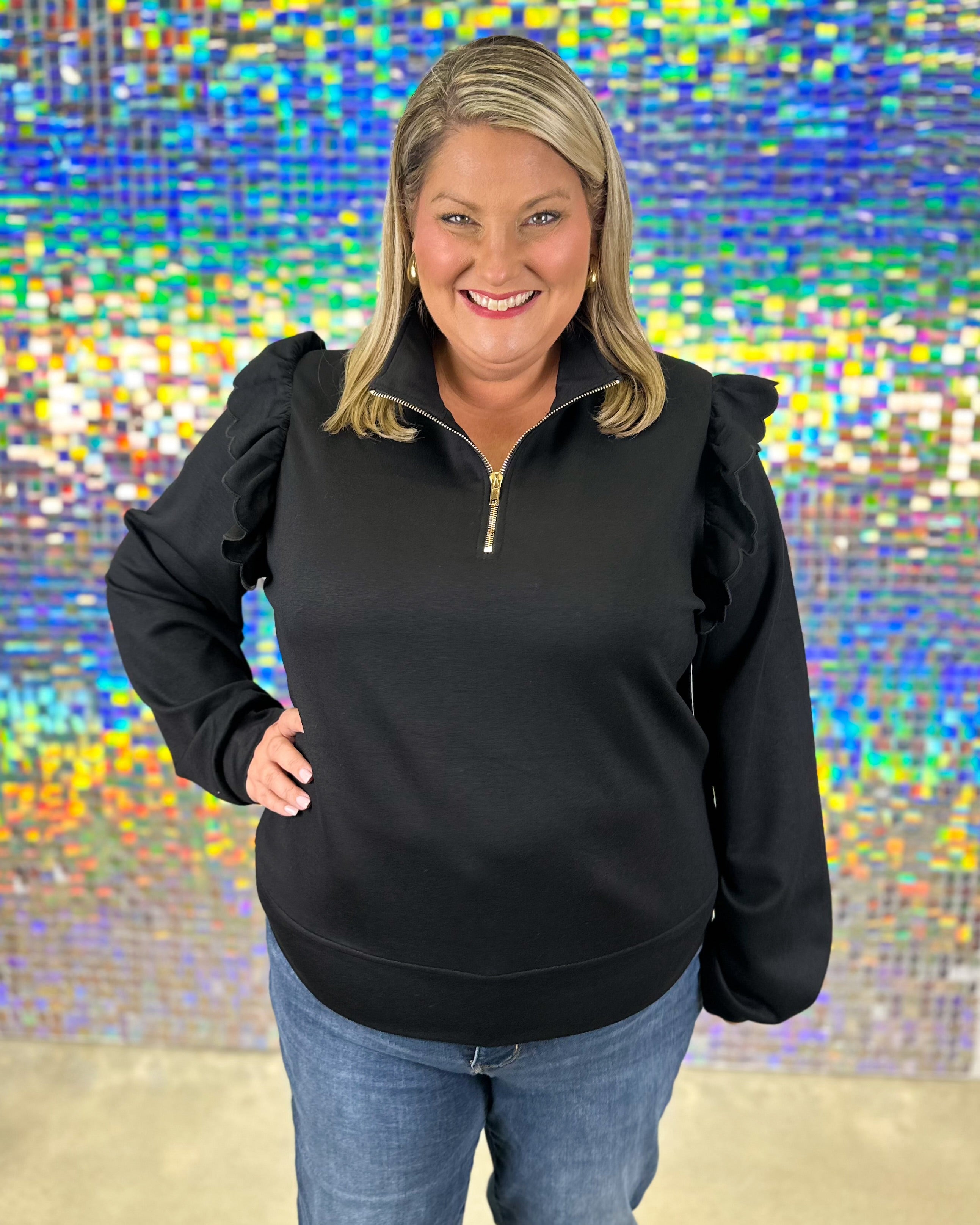 Charlotte Sweatshirt - Black