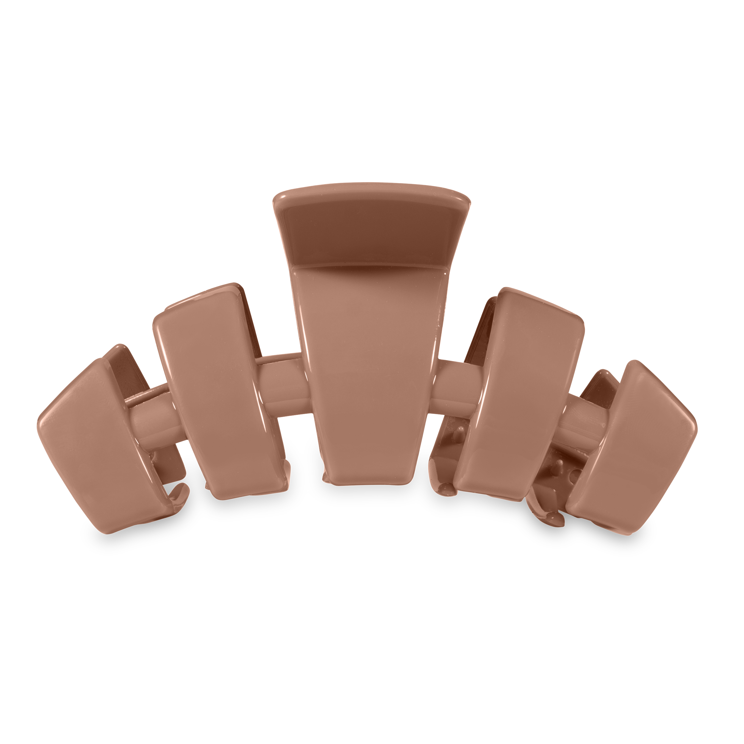 Classic Hair Clip | Large | Mocha Mousse