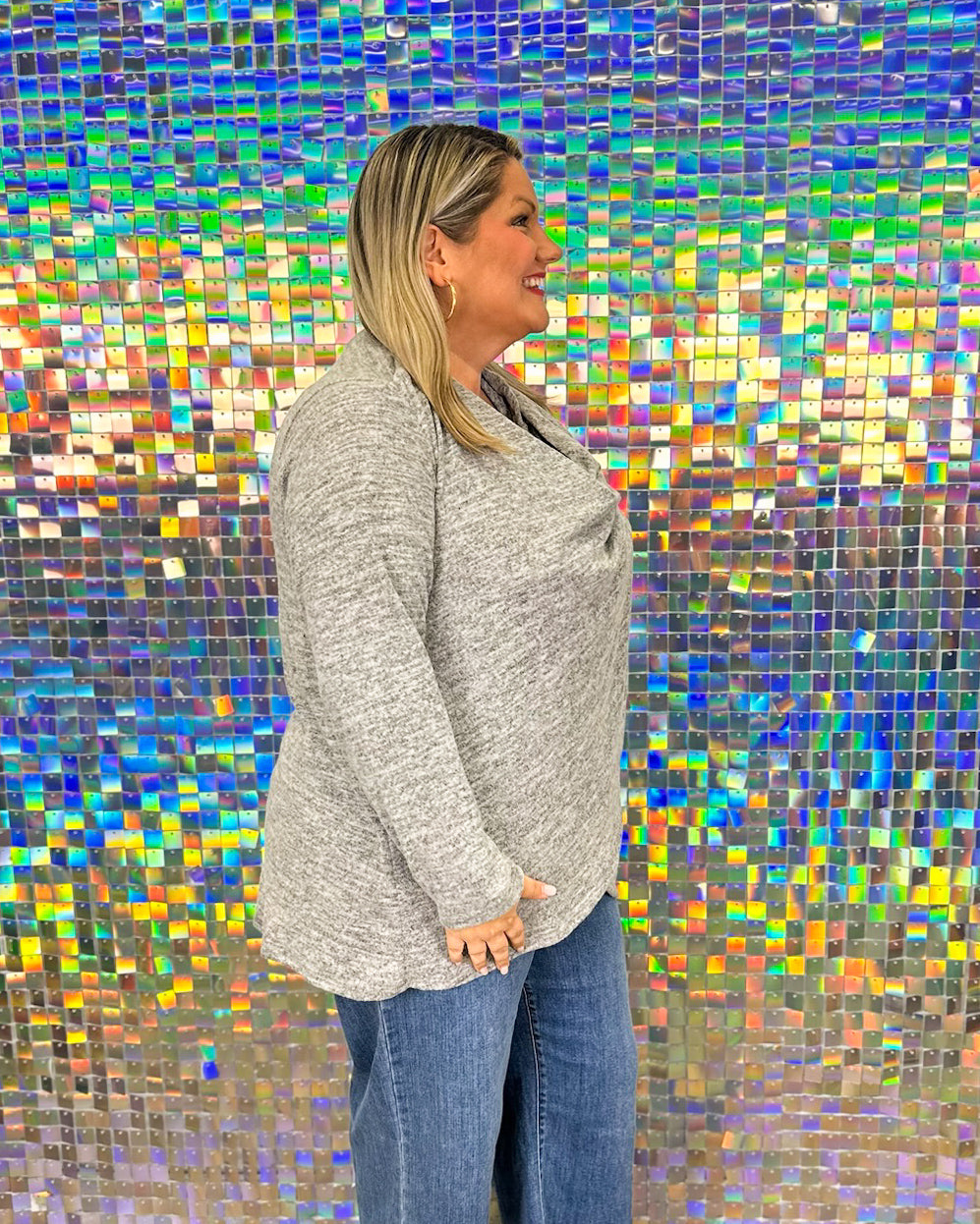 Journey Cardigan - Charcoal Black