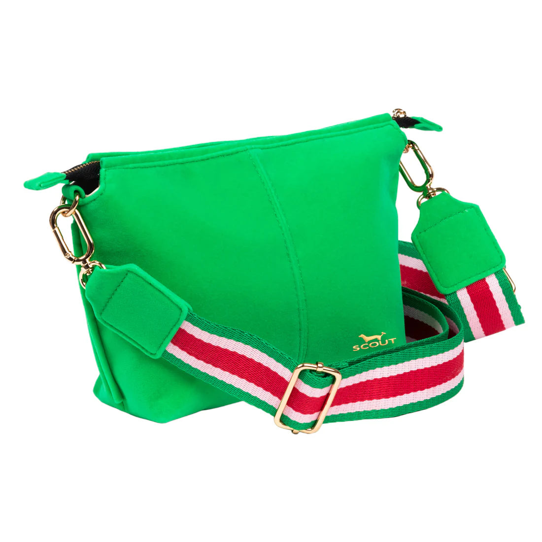 SCOUT Emily Crossbody - Green Velvet