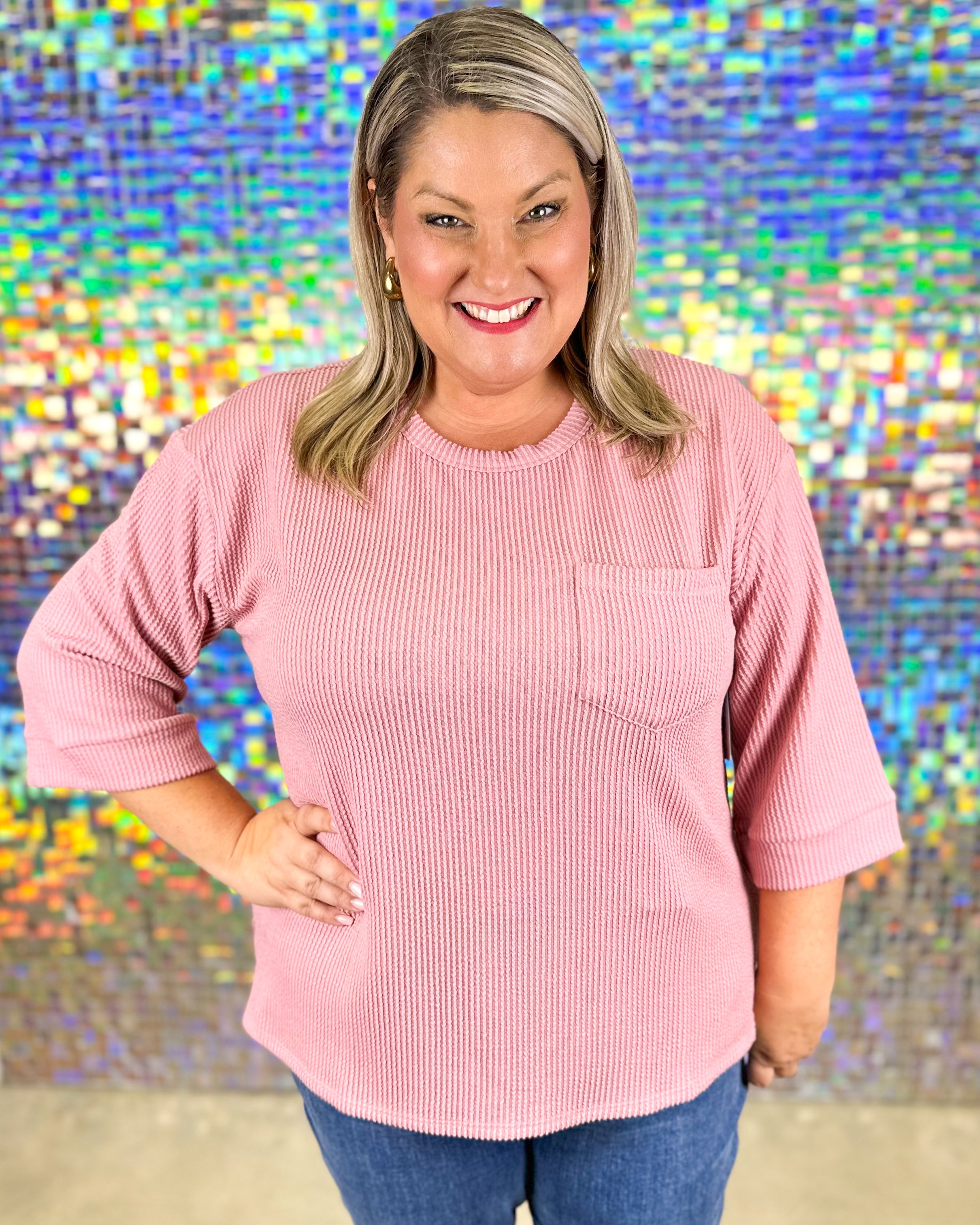 Brittany Top - Dusty Mauve