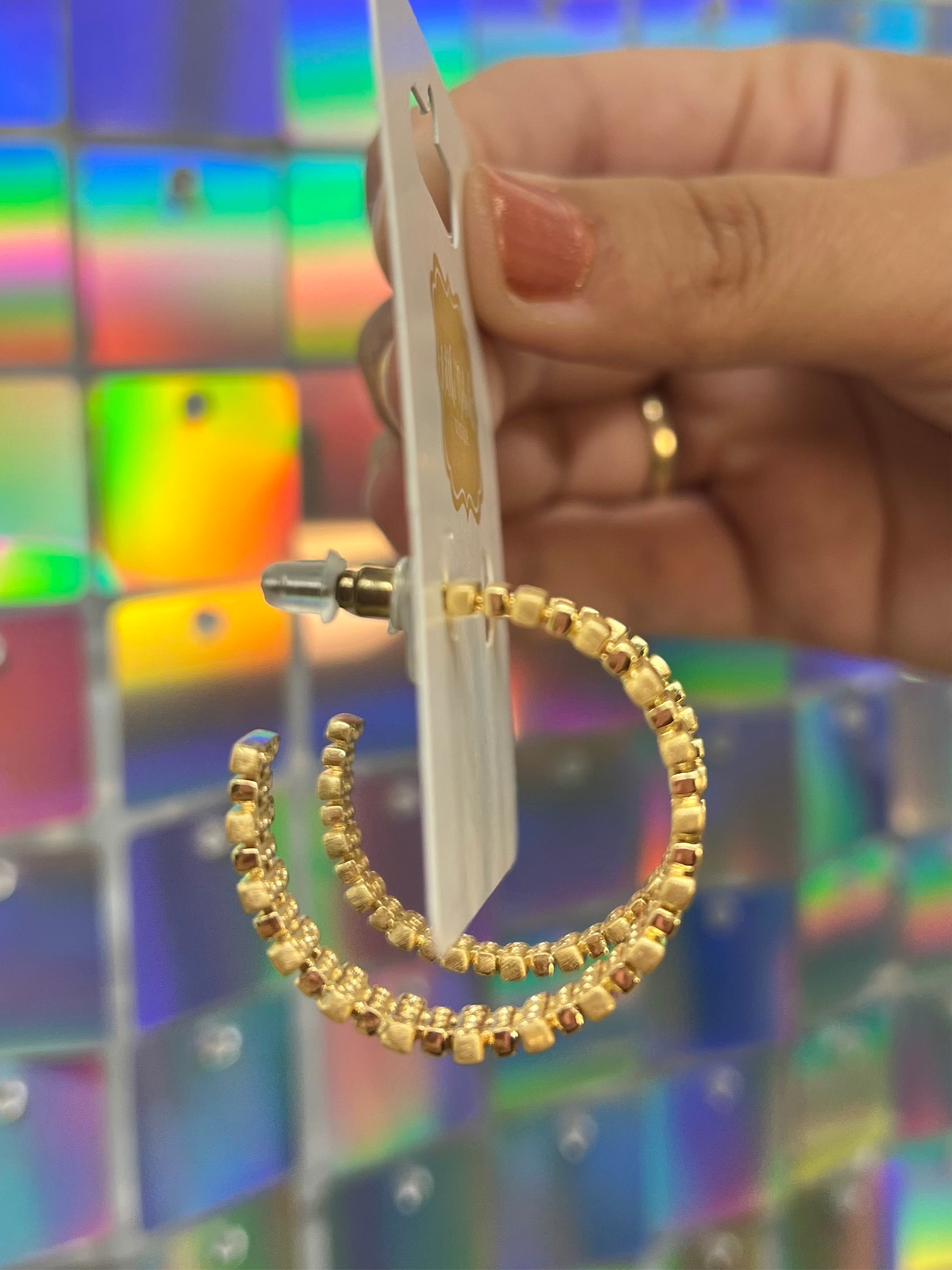 Aubrey Earrings Gold - Medium