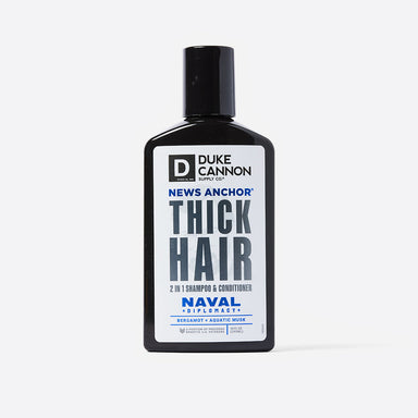 Duke Cannon News Anchor 2-in-1 Hair Wash- Naval Diplomacy