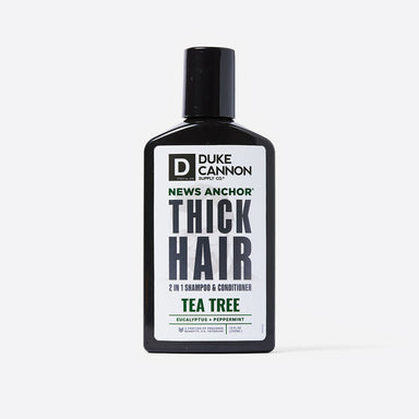Duke Cannon News Anchor 2-in-1 Hair Wash- Tea Tree