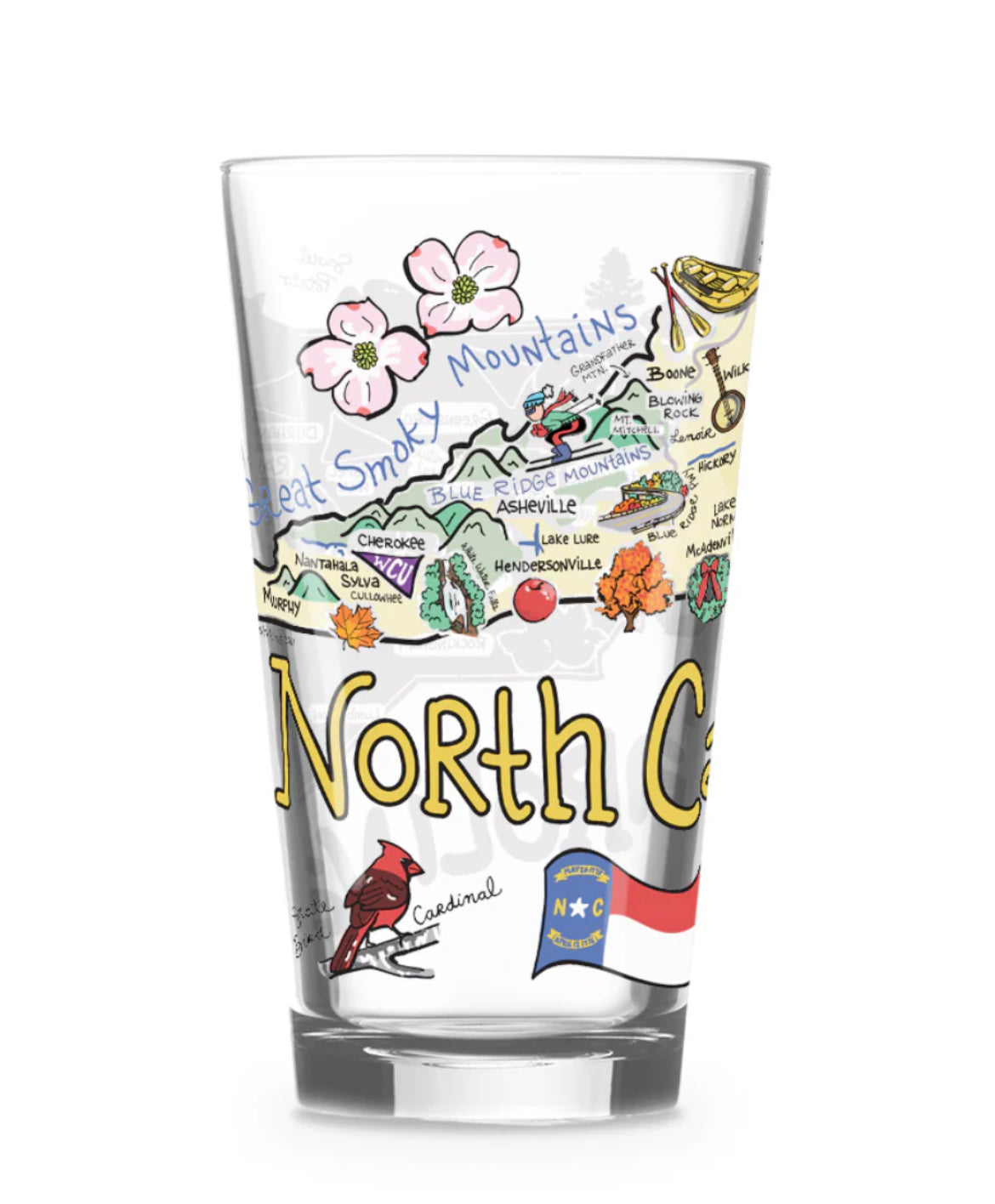 North Carolina Pint Glass