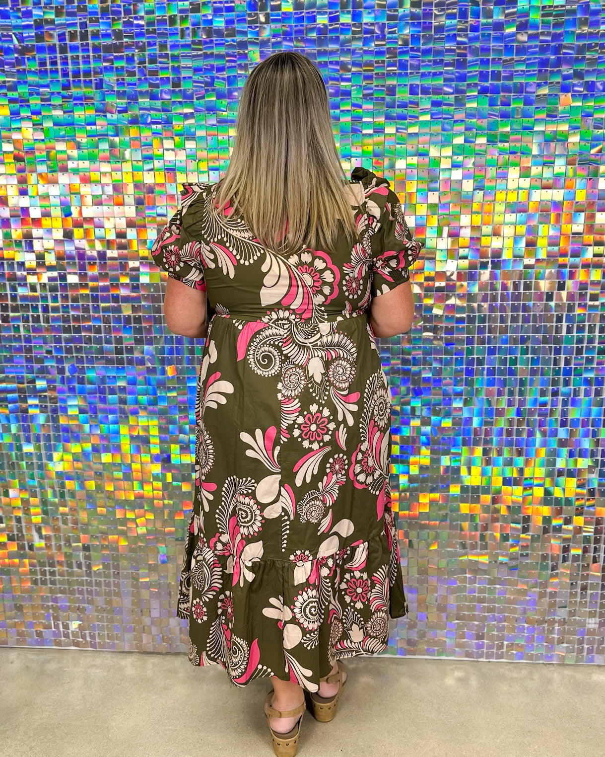 Agnes Maxi Dress - Olive