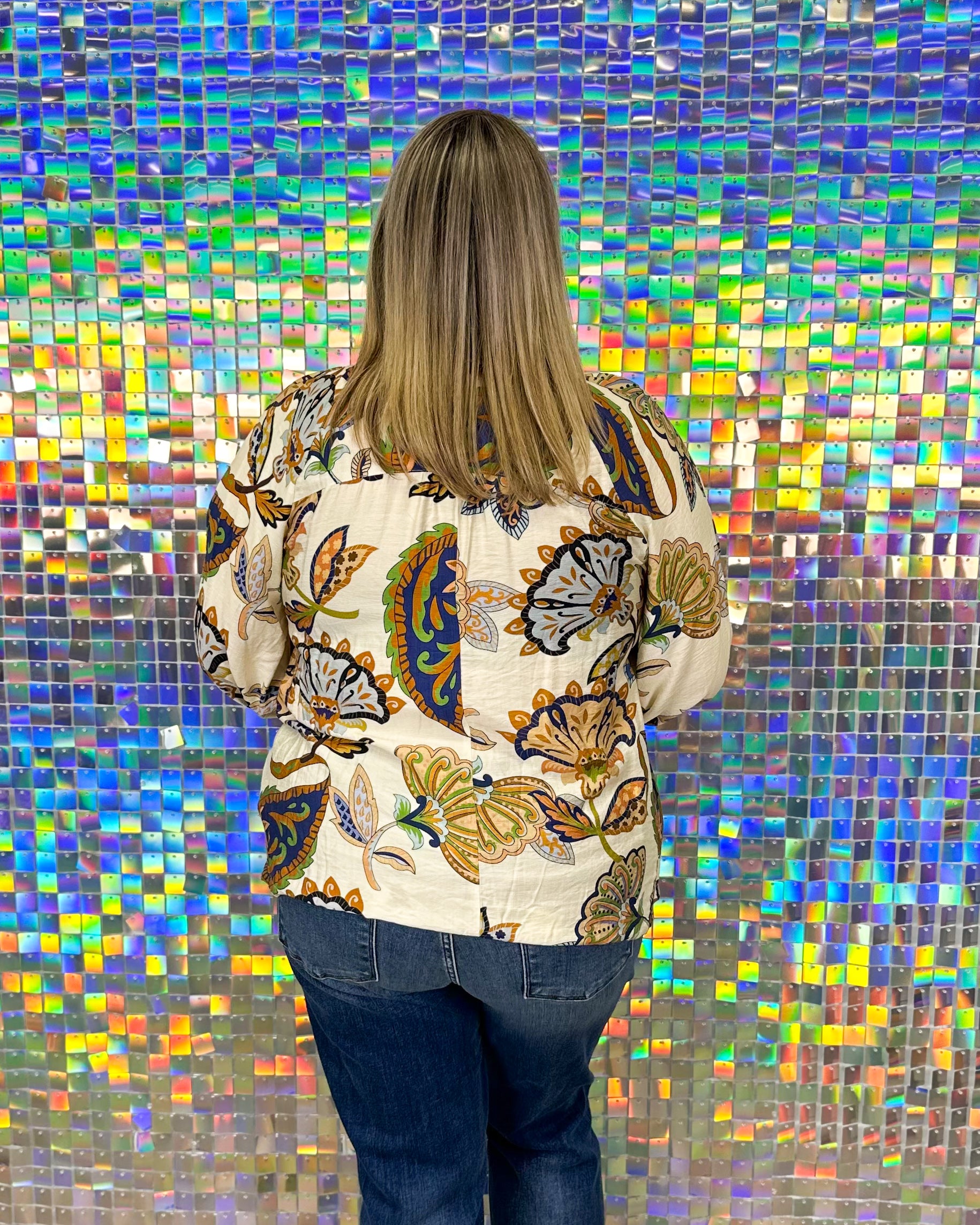 FINAL SALE Nessa Top - Cream