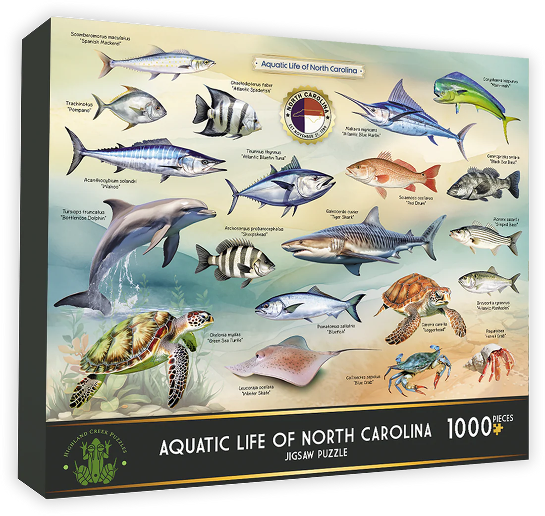 Aquatic Life of North Carolina Puzzle
