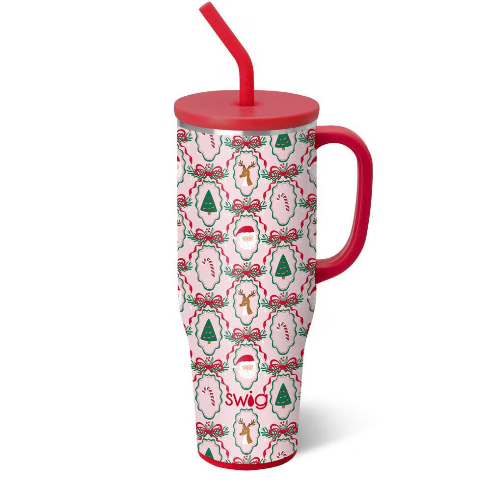 Swig 40oz Mega Mug - Christmas Cameos
