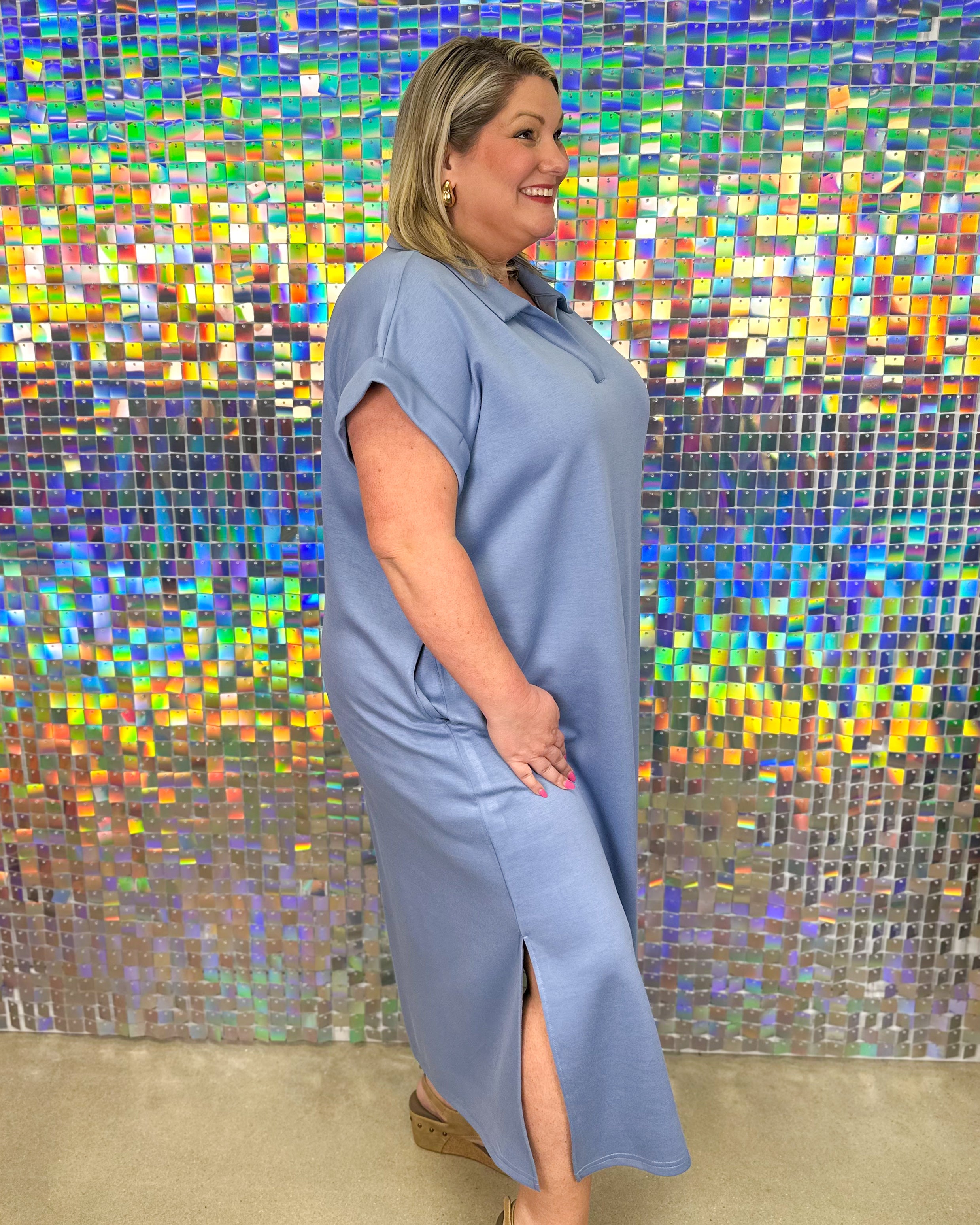 Renee Maxi Dress - Denim