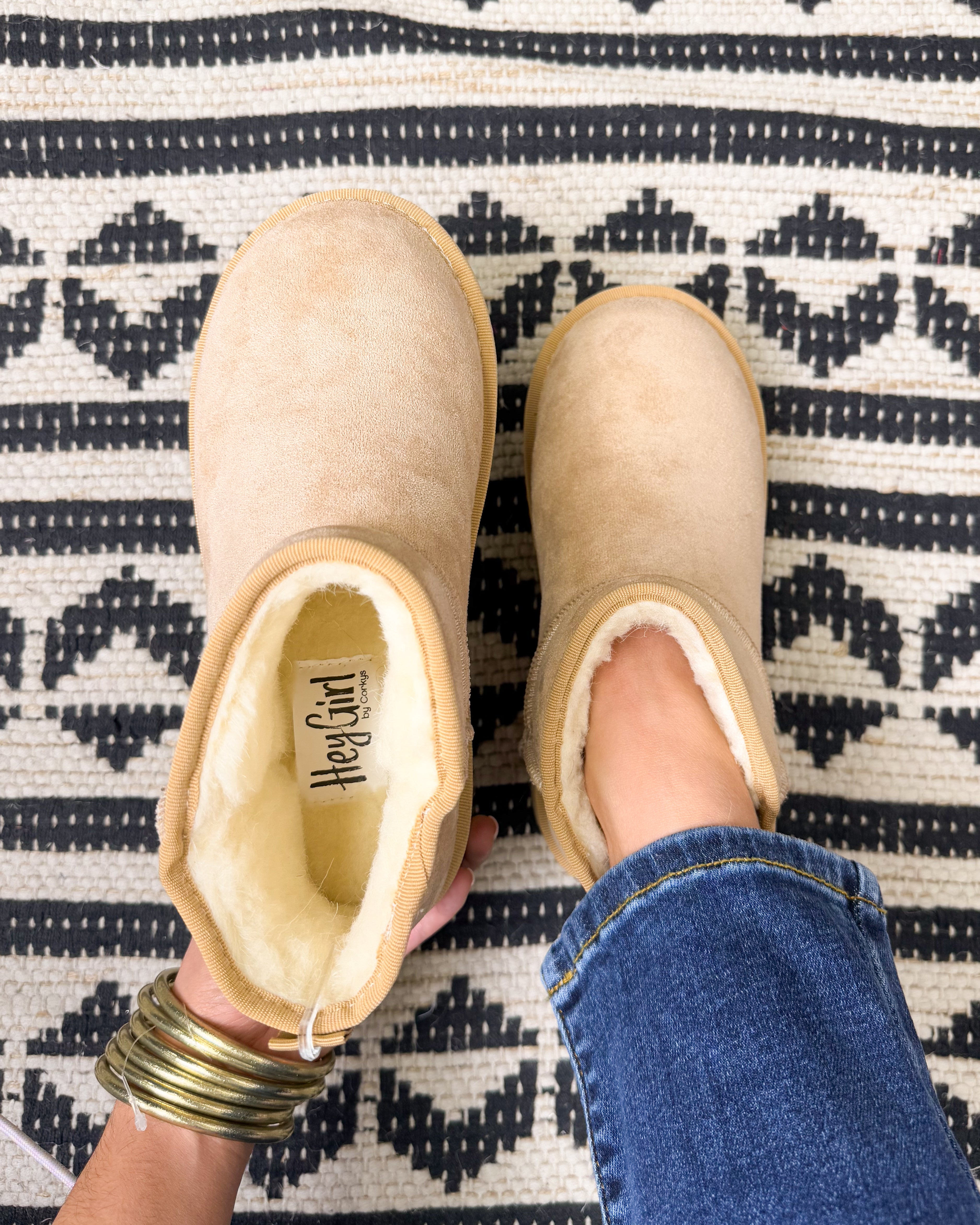 Room Service Bootie - Camel