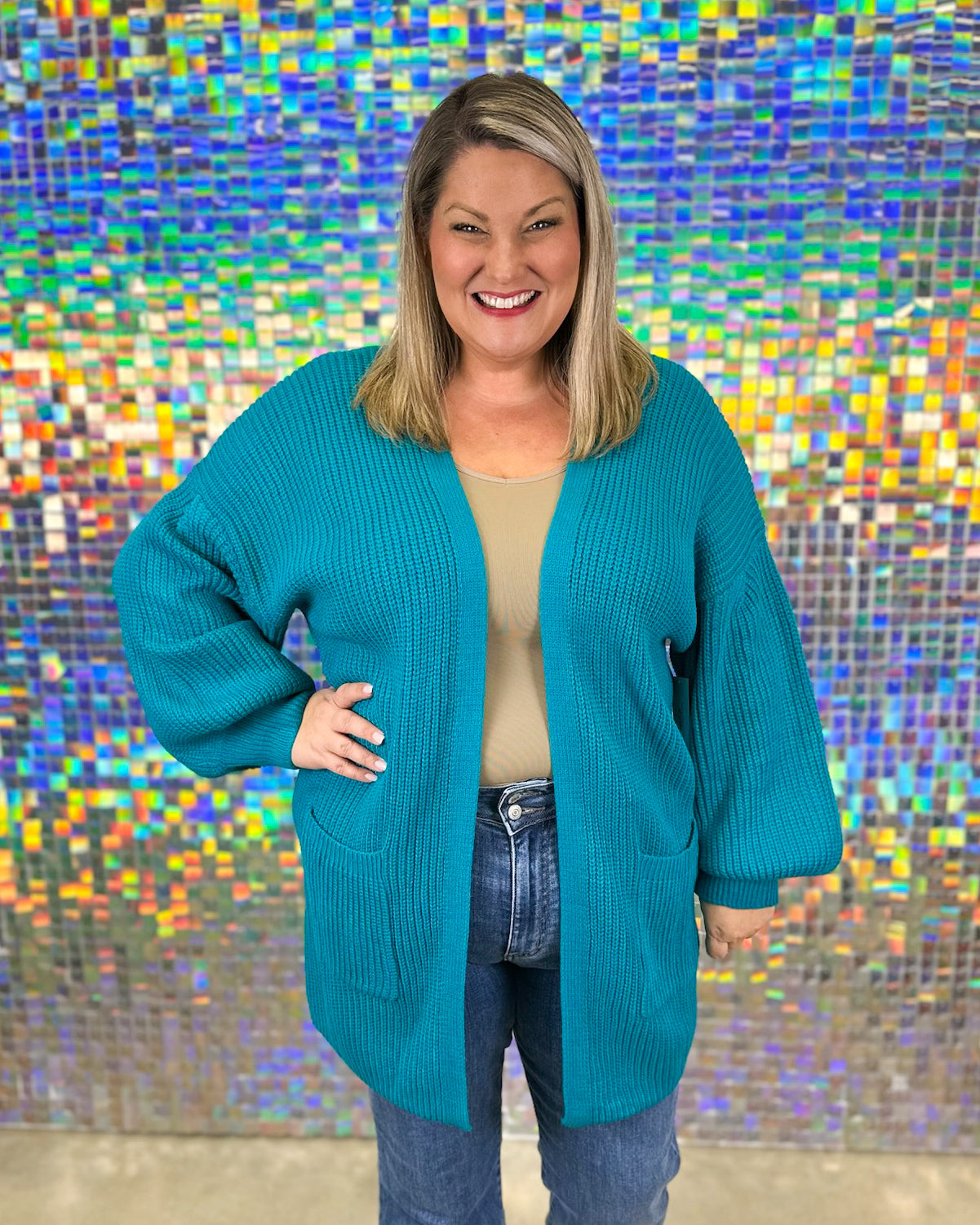 Courtney Cardigan - Emerald