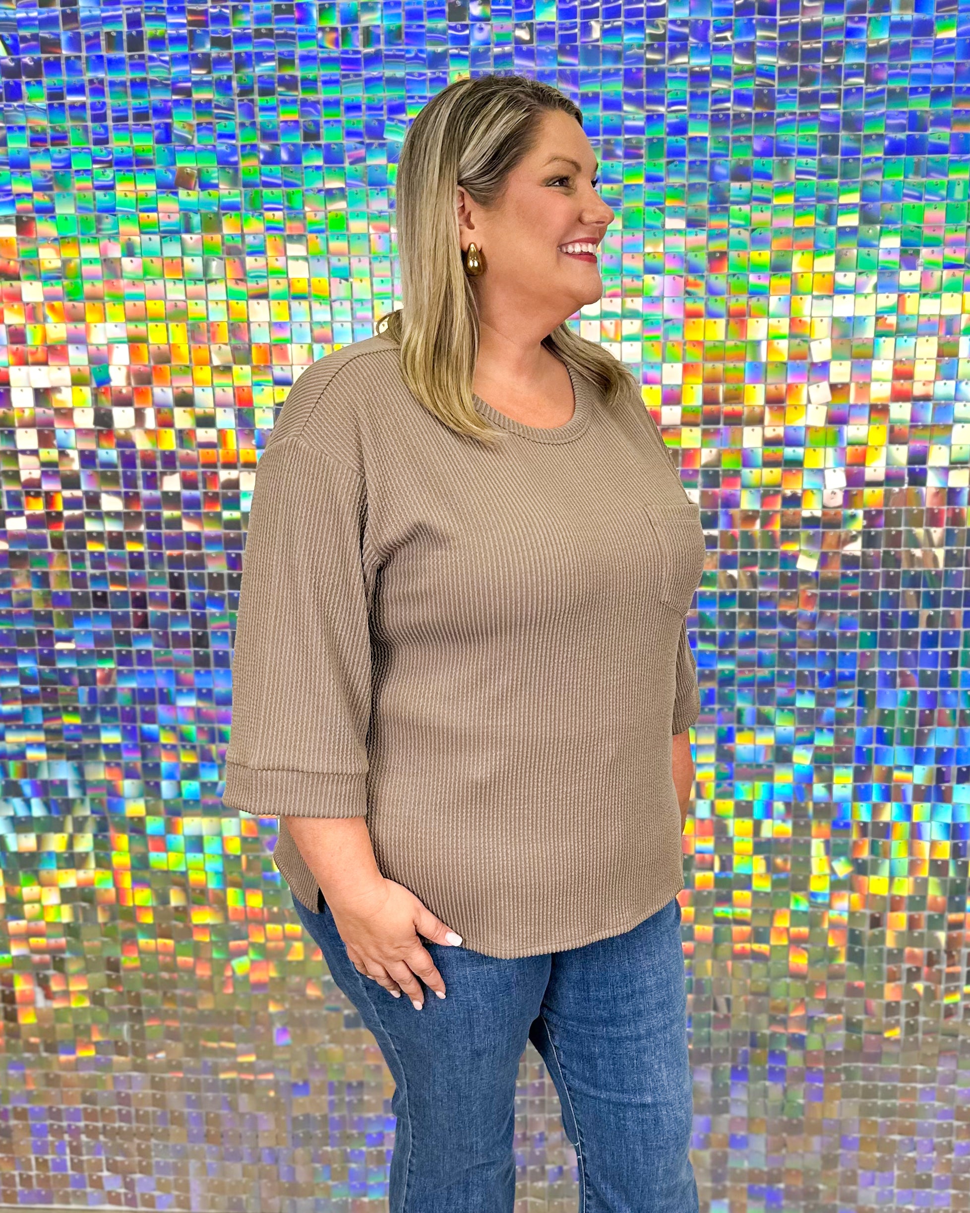 Brittany Top - Mocha