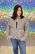 Entro Shannen Jacket - Black, floral, tan, cream, quilted, pockets