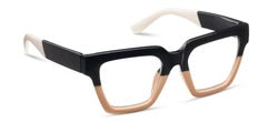 Peepers Readers - Take a Bow - Black/Tan