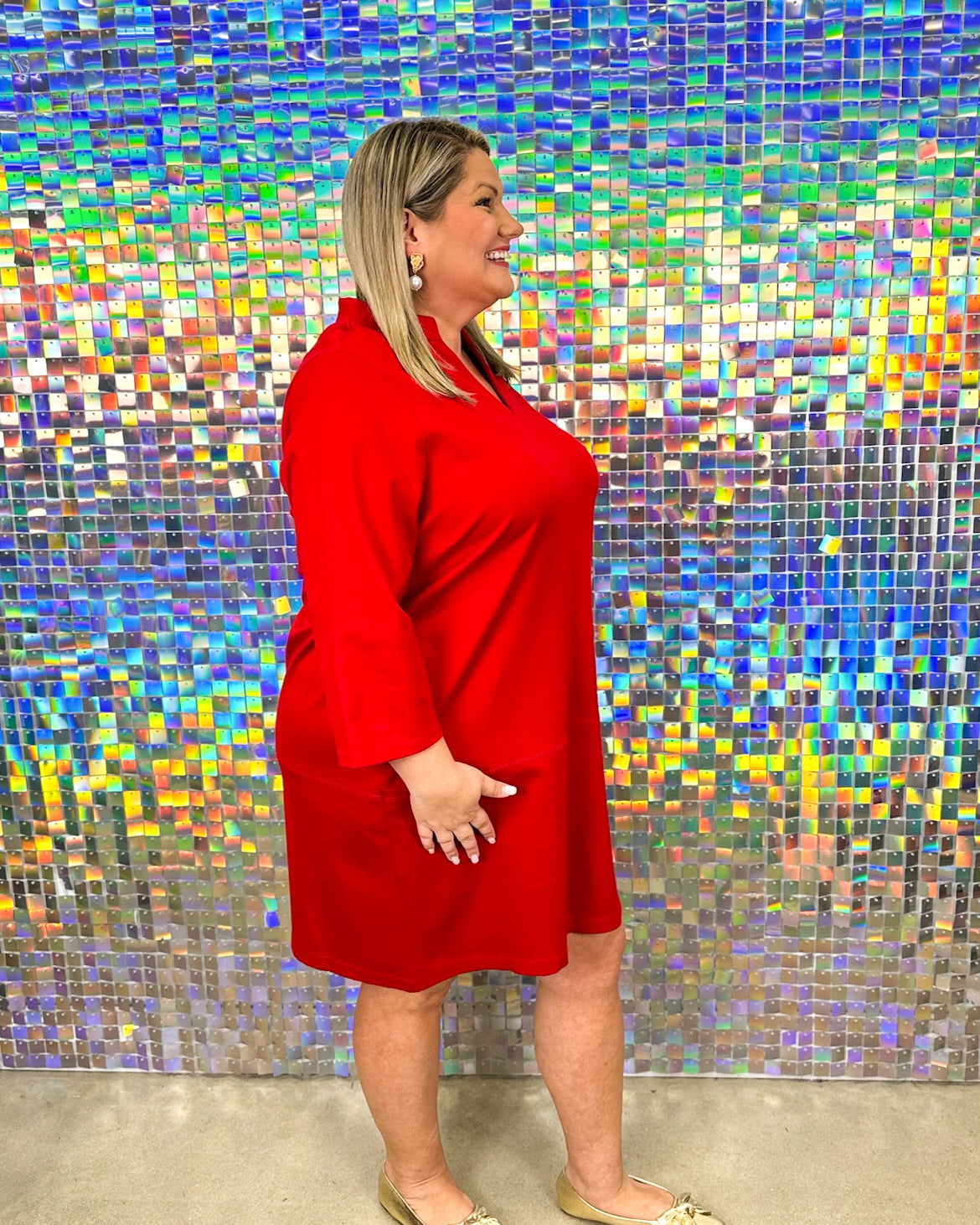 Portfolio Dress -Red