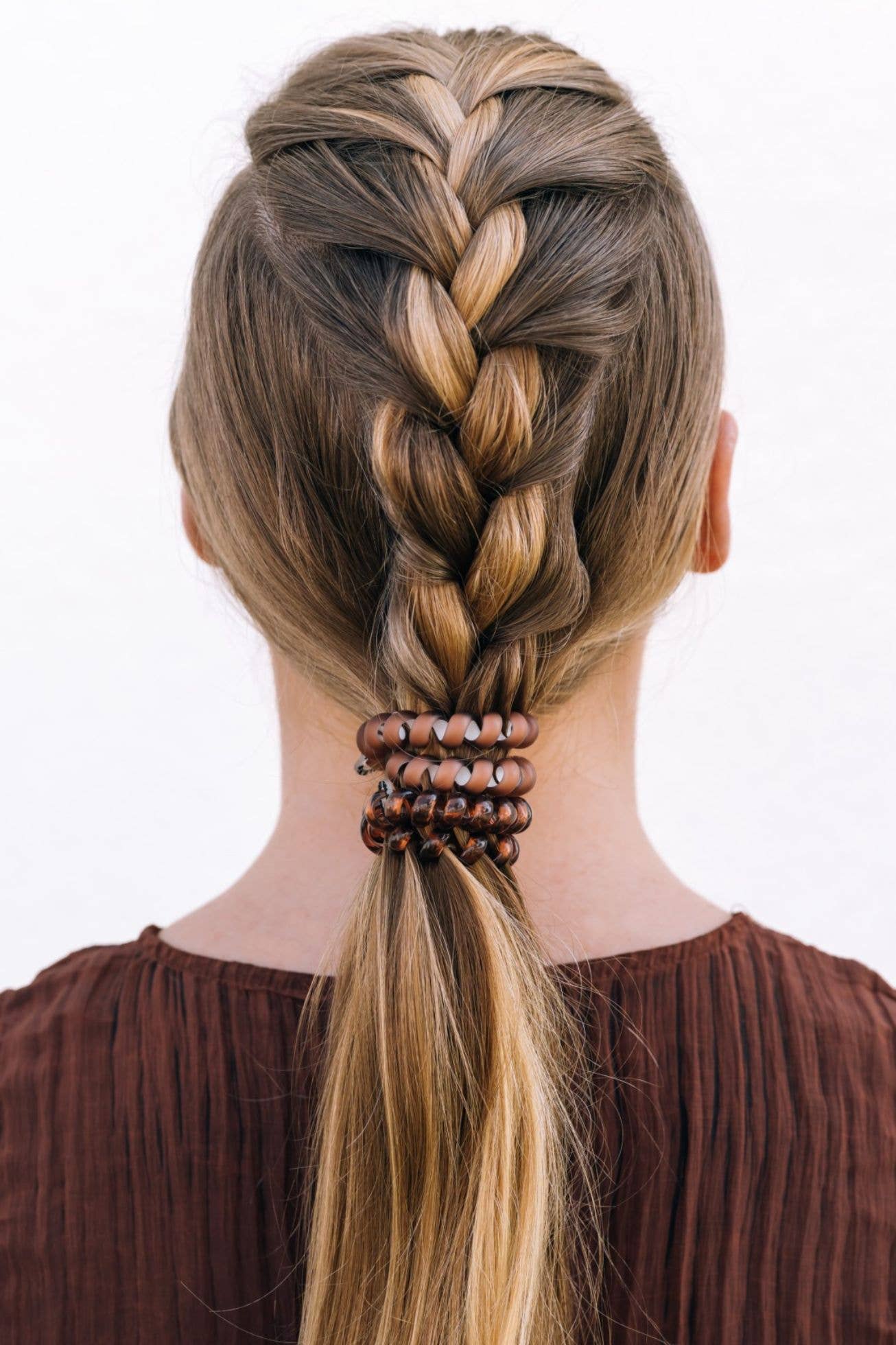 Sprial Hair Coils | Large | Mocha Mousse