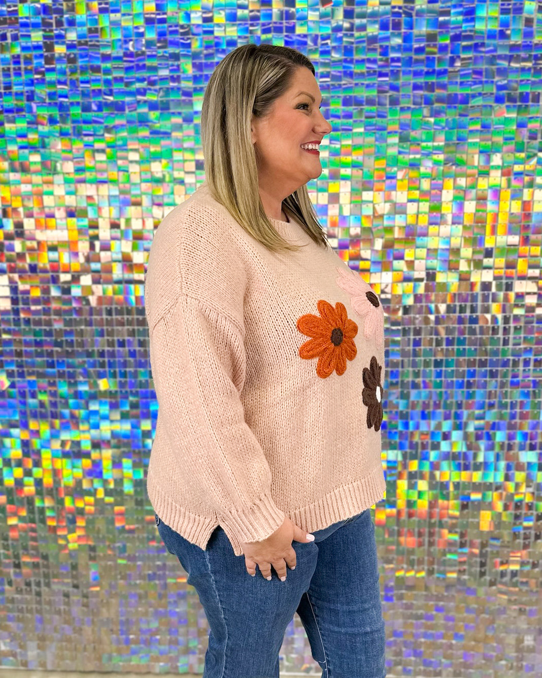 Farley Floral Sweater
