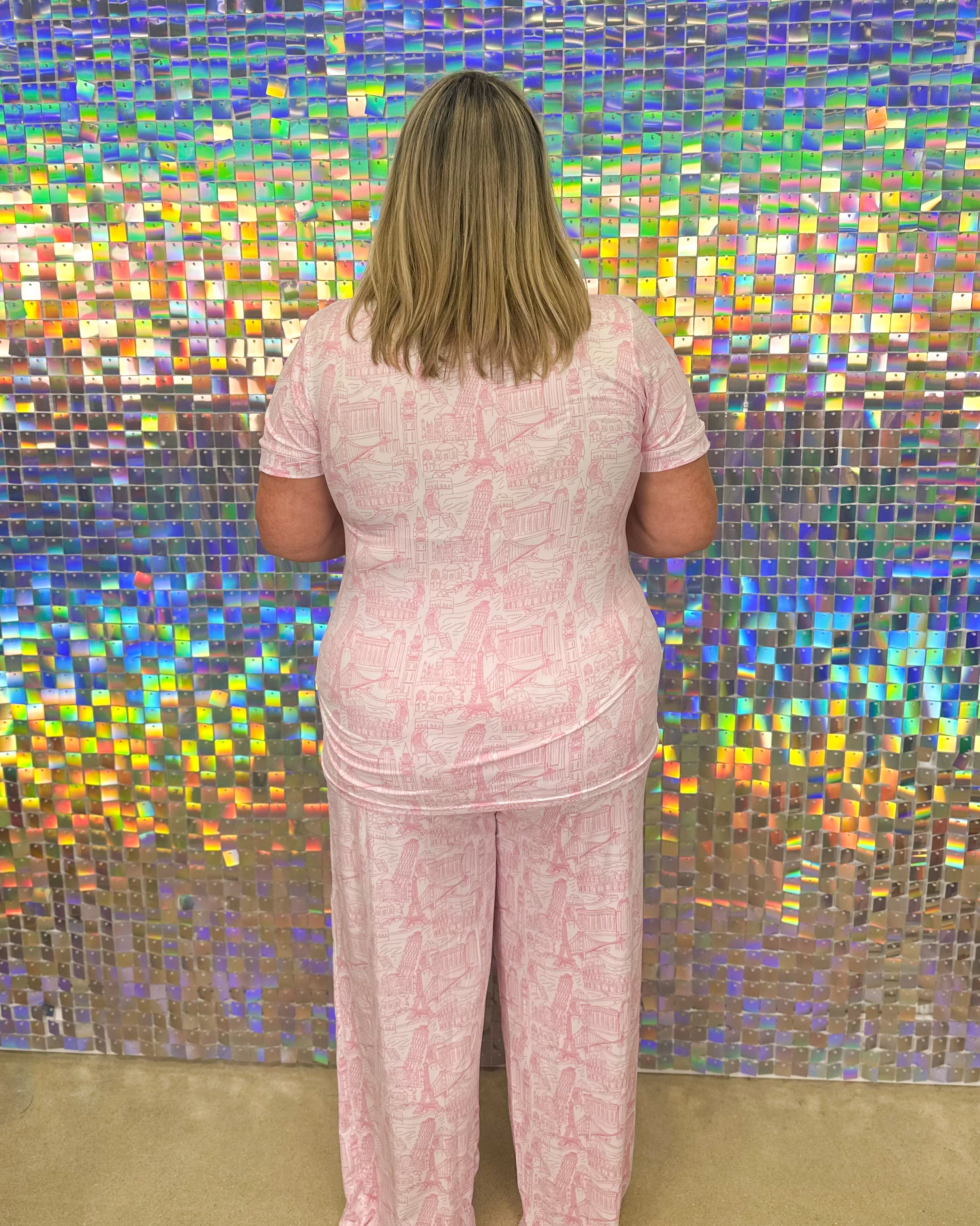 World of Wonder Sleep Pants - White/Pink