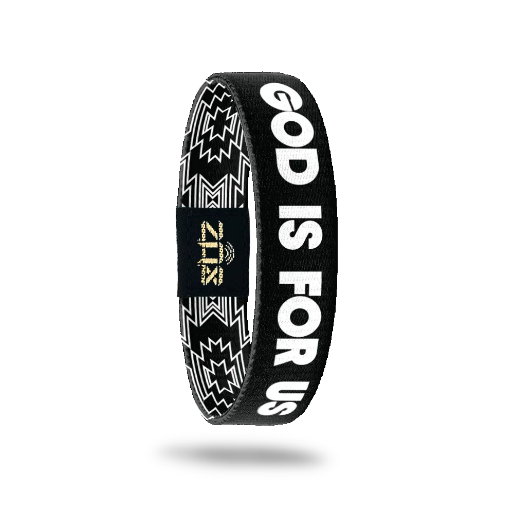 Interactive Bible Verse Bracelet - God Is For Us