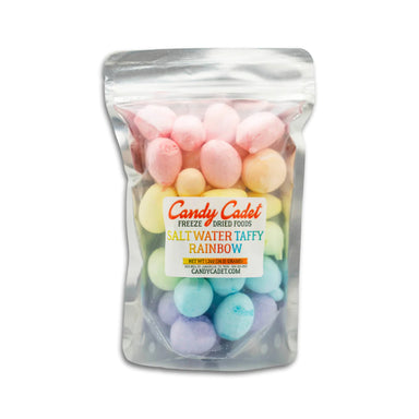 Candy Cadet Freeze Dried Rainbow Saltwater Taffy- Small